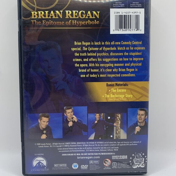 Brian Regan: the Epitome of Hyperbole [DVD] [2008] Not Rated Paramount - Picture 2 of 4